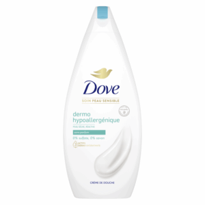 Crème De Douche Dermo Hypoallergénique Sans Parfum DOVE