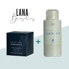 Kit Soin lissant Tropical Coconut Lana Brasiles 100 ml